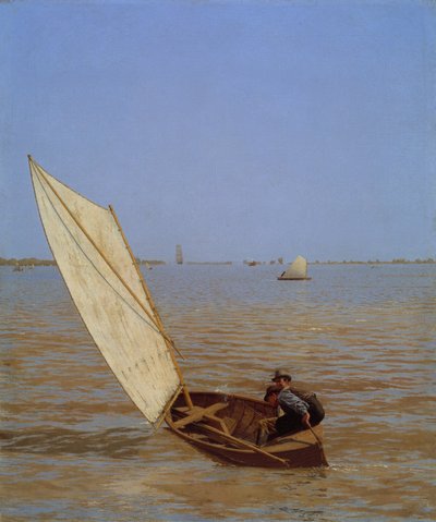 Aufbruch nach der Eisenbahn von Thomas Eakins